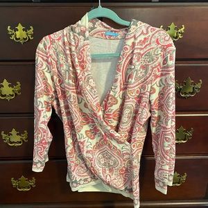 J. McLaughlin V neck top